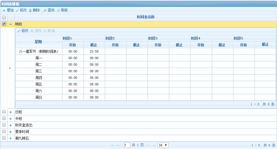 塞伯罗斯iscs2015系统时间表界面2