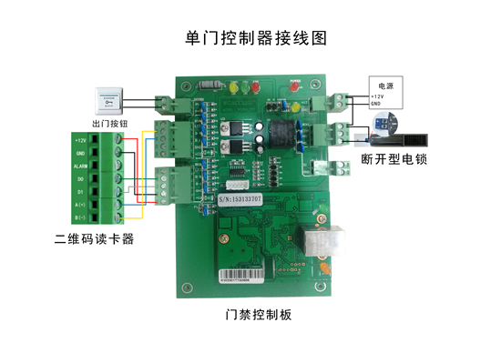 单门控制器实物接线图.png